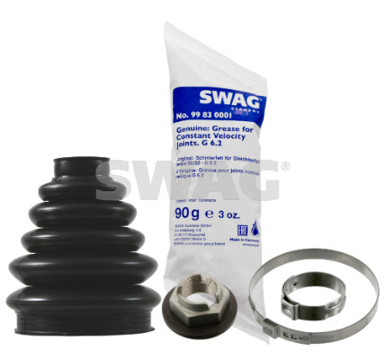 SWAG 50 90 1005 Féltengely gumiharang készlet, porvédő készlet